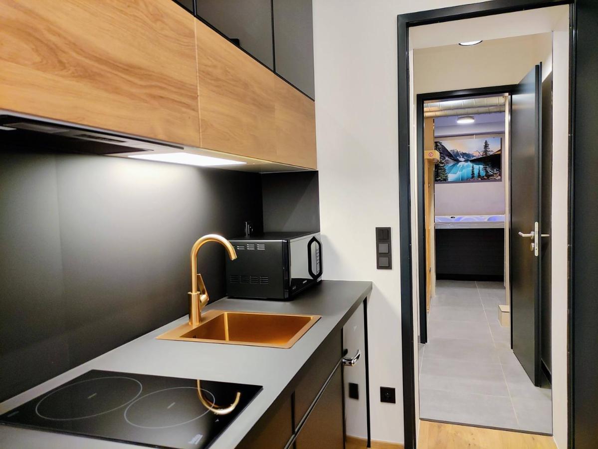 Grand Spa Harrachov - Wellness Luxusni Apartman S Velkou Virivkou, Saunou, Kuchyni A Venkovnim Posezenim V Centru Harrachova Exteriör bild